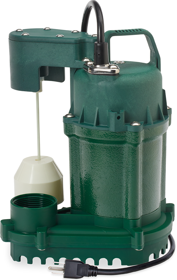 1073-0001 1/3 HP Cast Iron Submersible Sump Pump image