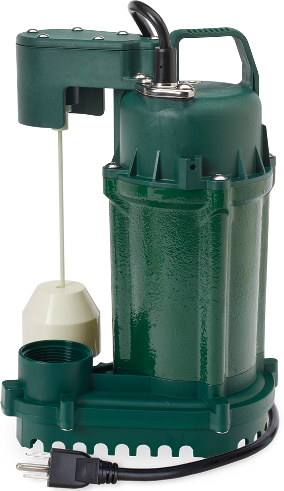 1075-0001 1/2 HP Cast Iron Submersible Sump Pump image