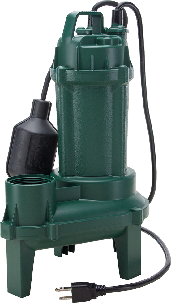 1261-0001 1/3 HP Cast Iron Sewage Pump image